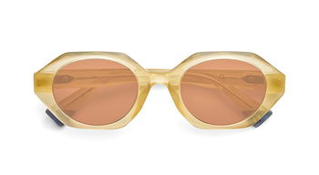 Das Bild zeigt die Sonnenbrille FRESH YW von der Marke Etnia Barcelona in gelb.